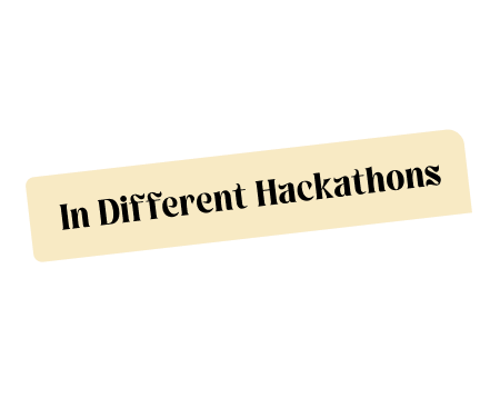 In Different Hackathons